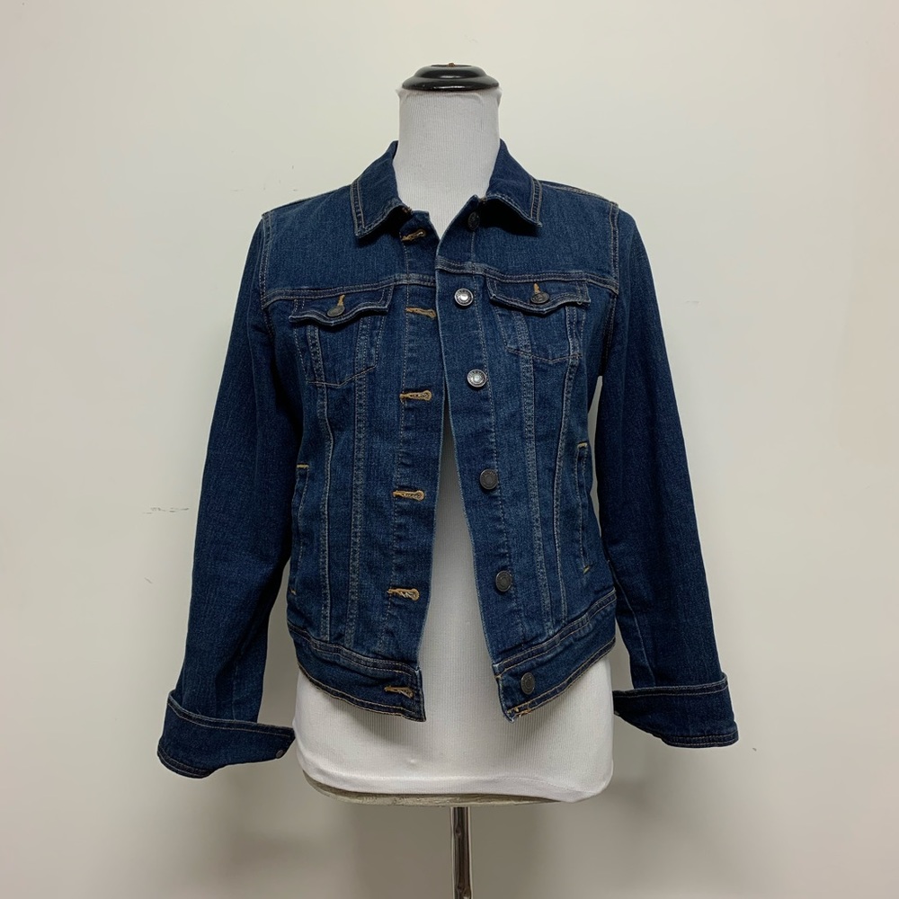 Old Navy Denim Coat Size S - Picture 2 of 15